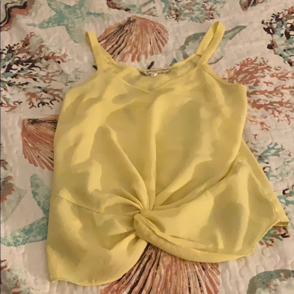 Yellow tank/cami